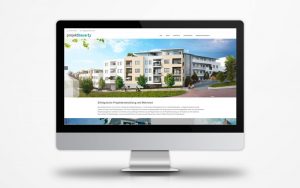 Corporate Website Projekt Bauart Startseite