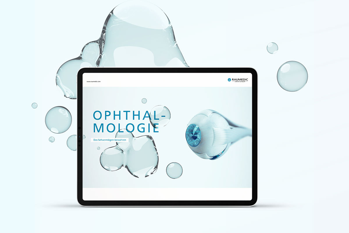 OPUS Marketing / RAUMEDIC Landingpages / Visual Ophthalmologie