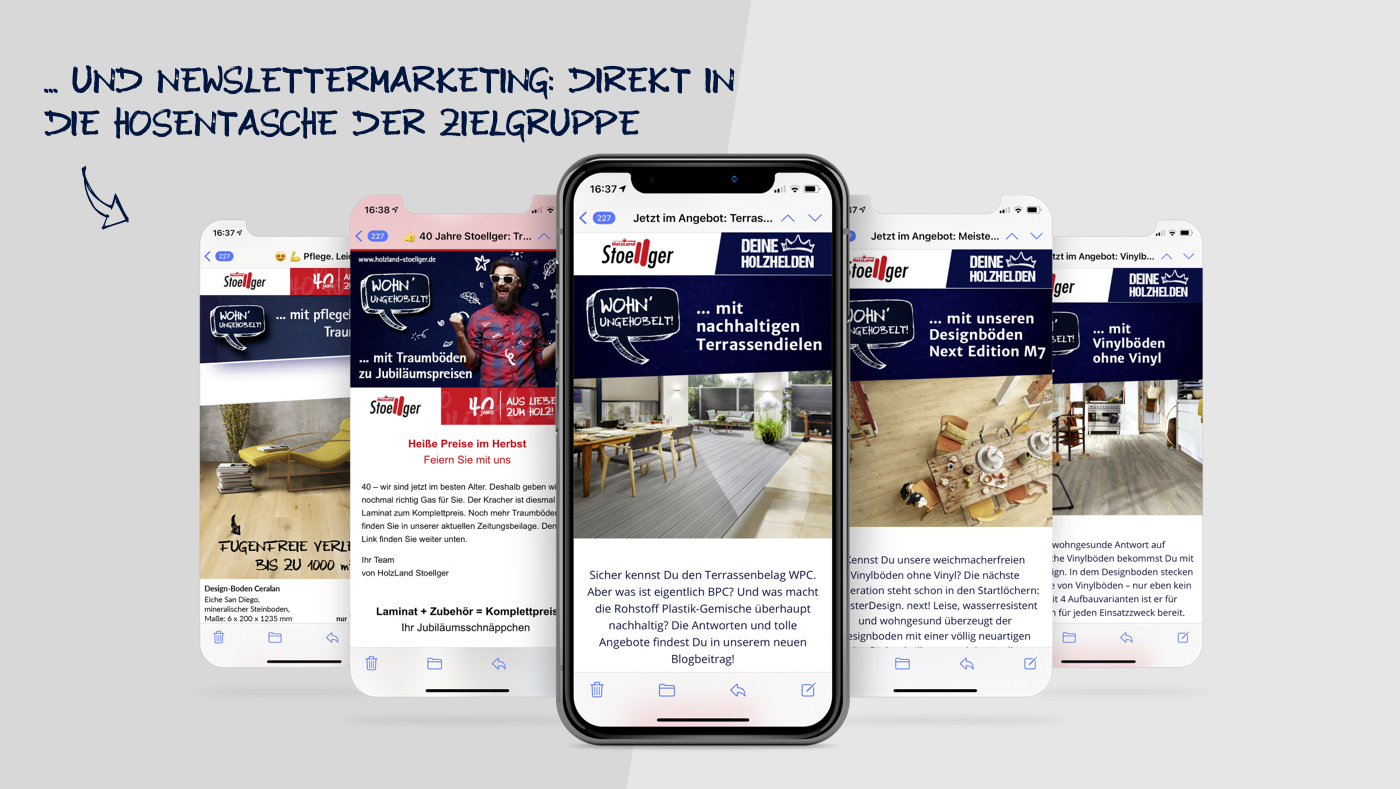 OPUS Marketing / HolzLand Stoellger / Website